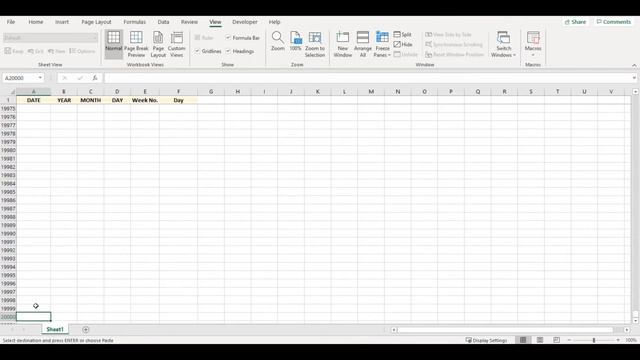 Excel - How to quickly copy thousands of rows смотреть онлайн