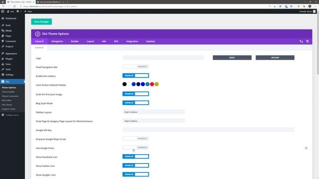 How To Enable/Disable Load Google Fonts Divi Theme WordPress Website смотреть онлайн