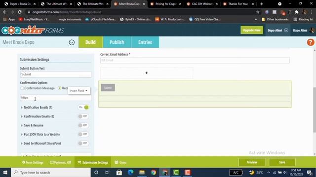 How To Create A Cognito Form So You Can Collect WhatsApp Contacts смотреть онлайн