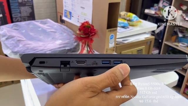 Nb Acer A715-42g-r4bx Amd Ryzen5 5500u 2.1 GHz Ram 8 Gb 512 ssd Nvidia GeForce gtx1650 4gb รีวิว смотреть онлайн