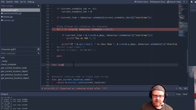 Godot - Coding an Audio Adventure Series - EP36 - NPC Movement and Behaviour Schedules смотреть онлайн