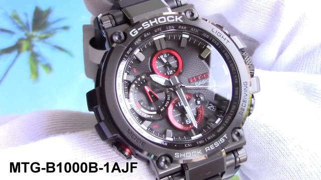 CASIO G-SHOCK MTG-B1000B-1AJF Bluetooth смотреть онлайн