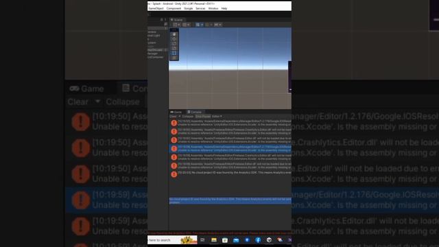 No project id was found by the SDK, This means analytics events will not be sent || Unity error смотреть онлайн