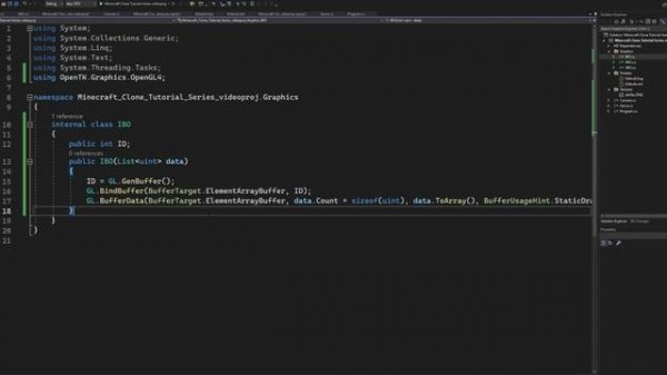 The Block Class Part 1 | How to Code Minecraft (OpenTK/OpenGL C#) | Ep 7