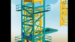 Монтаж башенного крана