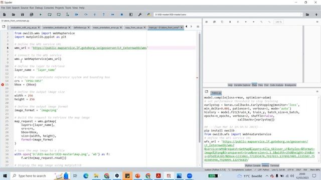 Use WMS (Web Map Service) URL to store the image tile from WMS: Using Python --OWSLIB смотреть онлайн