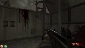 Первый забег. В Call of Duty: Black Ops, зомби-режим. Восхождение. Без звука.