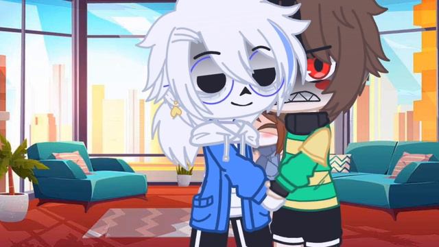 •| A lazy situation {Chara x Sans} [Skit] |• смотреть онлайн