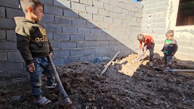 Build A Rural House 🏡 Babak Bought An Iron Roof For The Kitchen And Bathroom #villagelife