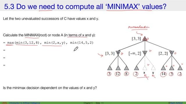 Artificial Intelligence - 5.2.1 - The minimax search algorithm смотреть онлайн