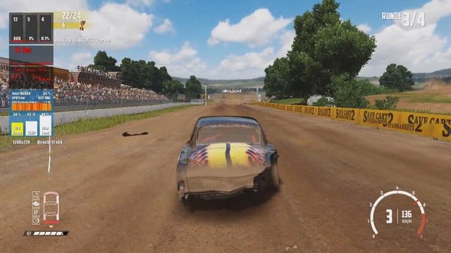 Wreckfest | Intel N6000 | ASUS Vivobook 13 slate OLED | 720p | low settings смотреть онлайн