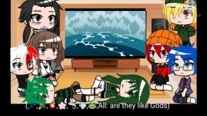 || BNHA|MHA React to Naruto vs sasuke amv|| (lazy) UwU