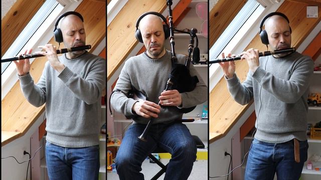 Borja Baragaño - Farewell to Erin on Asturian Gaita and flute смотреть онлайн