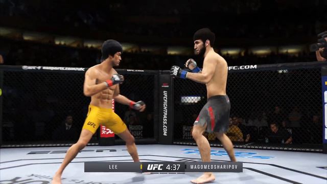 UFC Bruce Lee vs. Zabit Magomedsharipov Confrontation with representative Dagestan fighter! смотреть онлайн