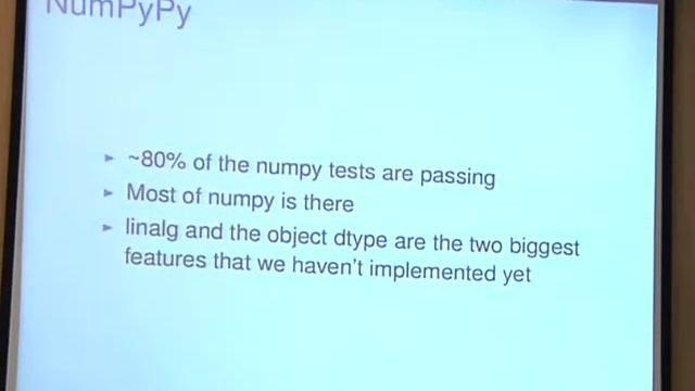 PyPy and the Scientific Stack - Romain Guillebert смотреть онлайн