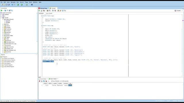 ORACLE PL/SQL 1 INTRODUCTION: Insert Into смотреть онлайн