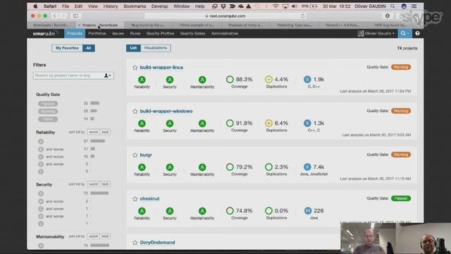 Tamás Vajk and Olivier Gaudin - SonarLint and SonarQube смотреть онлайн