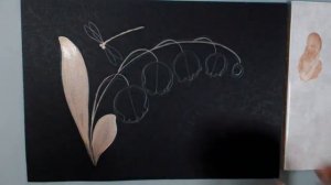 Пробный урок по петербургской росписи  "Ландыш"