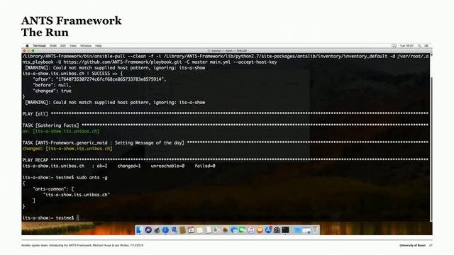 Ansible Upside Down - Introducing the ANTS Framework смотреть онлайн