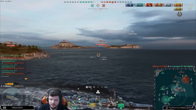 SHIMAKAZE🔥НЕРЕАЛЬНЫЙ БОЙ ЗА 7 ЛЕТ ИГРЫ - World of Warships смотреть онлайн