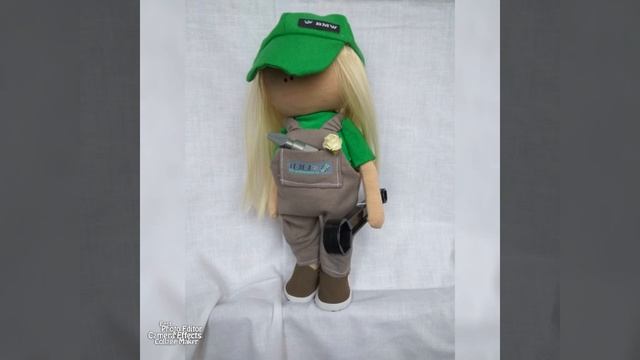 Интерьерная кукла. Мальчик и девочка. Видеообзор. смотреть онлайн