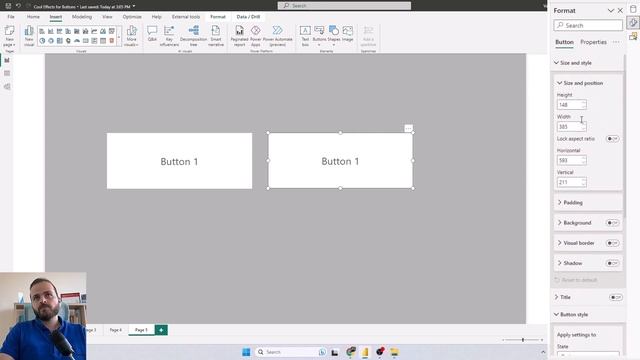 How to Add Animated Effects to Power BI Buttons смотреть онлайн