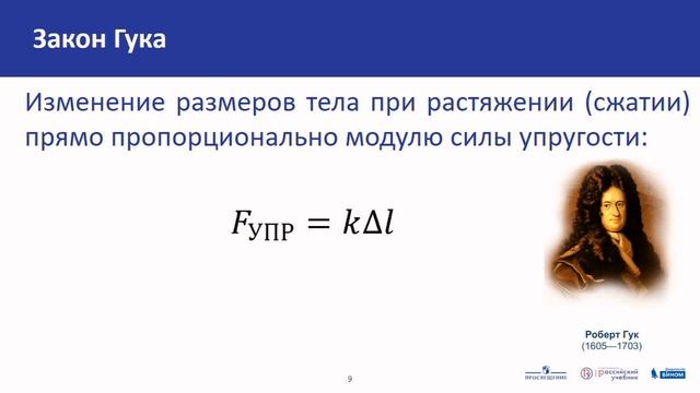 Физика. Сила упругости смотреть онлайн