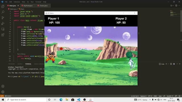 2D Game Using Java смотреть онлайн