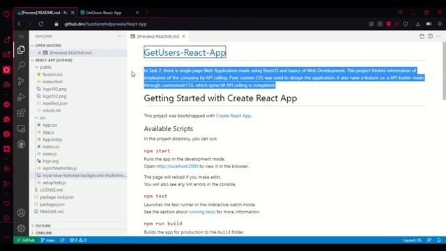 React-App with HTML-CSS-JavaScript | Internships | Let'sGrowMore Internship | Web Dev Internship смотреть онлайн