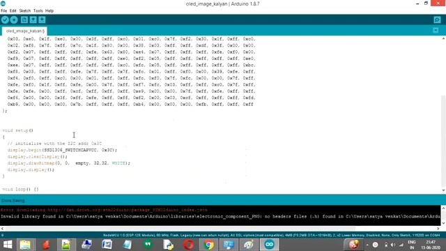 Custom images Display at oled with Nodemcu (arduino IDE) смотреть онлайн
