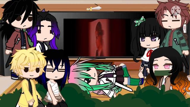 Demon Slayer (some hashiras) react to attack on titan //SPOIL\\ смотреть онлайн