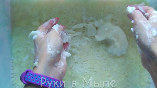 мыление мыла🧼 распаковка мыла🧼размокшее мыло 🧼 мягкое мыло 🧼 BioMio 🧼 Soaked Soap ASMR