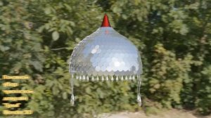 ТУХЬЯ - чувашский головной убор девушки. Blender 3D.