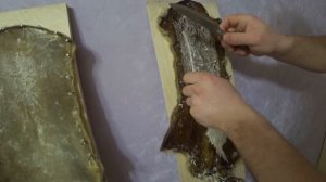Лыжи охотничьи. Выделка камуса лося в домашних условиях. Часть 1.
