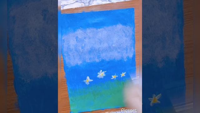 ACRYLIC PAINTINGS TUTORIAL FOR BEGINNERS | HOW TO LEARN PAINTING AT HOME | HOW TO PAINT LANDSCAPE | смотреть онлайн