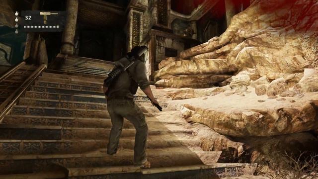 UNCHARTED 3: Drake's Deception прохождение [ФИНАЛ] - АТЛАНТИДА ПЕСКОВ, ИРАМ МНОГОКОЛОННЫЙ, УРАБ #9 смотреть онлайн