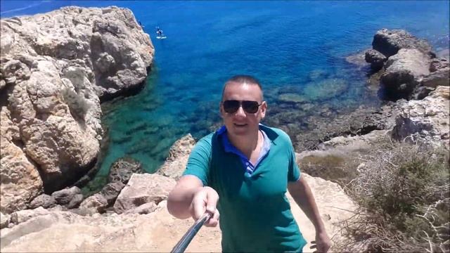 Кипр 2015 Айия Напа, пляж Нисси бич, камень Афродиты, мыс Греко, отель Anonymous Beach 3 смотреть онлайн