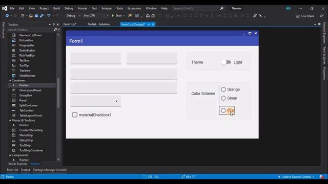 WinForms Tutorial : Dark & Light Theme in WinForms using Google MaterialSkin.2 | C# | Source Code смотреть онлайн