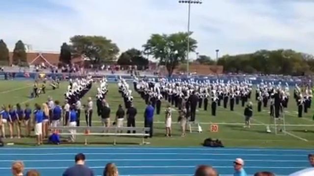 National Anthem by LTHS Marching Lions, Homecoming 2014 смотреть онлайн