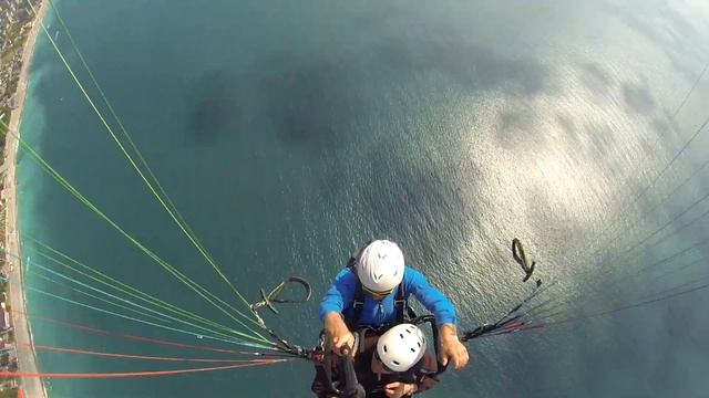 Параплан с горы Мамзишха, Гагра, Абхазия 07.2016