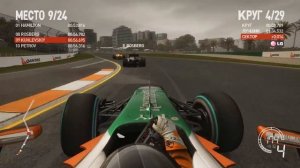 КАРЬЕРА F1 2010 #2 - БОЕВАЯ ГОНКА И ПЕРВОЕ ДОСТИЖЕНИЕ