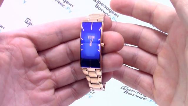 Часы STORM IXIA RG-BLUE 47255/B - видео обзор от PresidentWatches.Ru смотреть онлайн