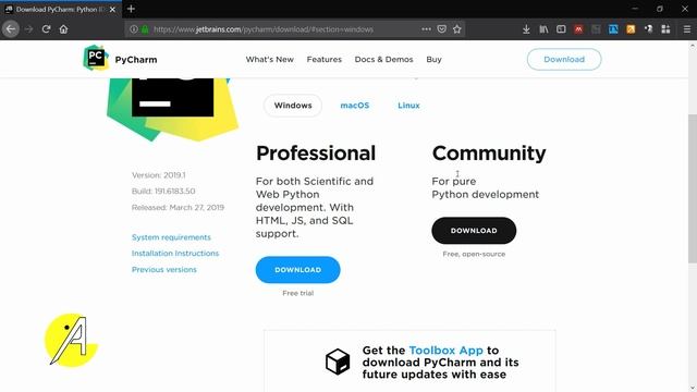 Instalar el Python y PyCharm смотреть онлайн