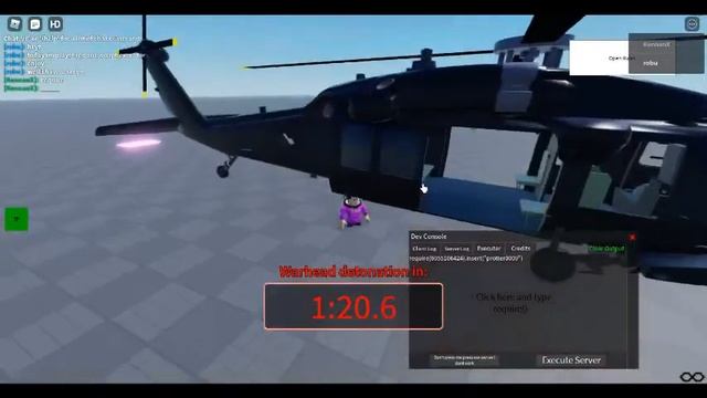 roblox nuke script require showcase смотреть онлайн