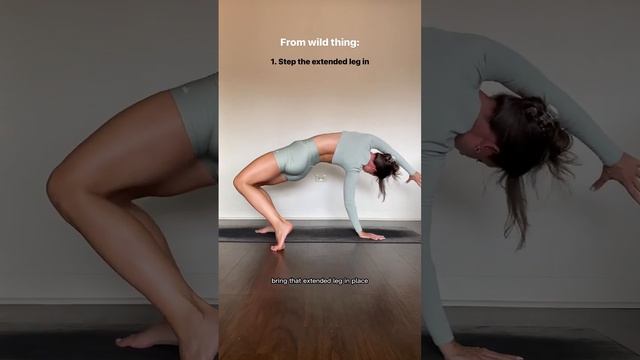Deepen your backbends - Day 8 (wild thing to wheel pose transition) смотреть онлайн