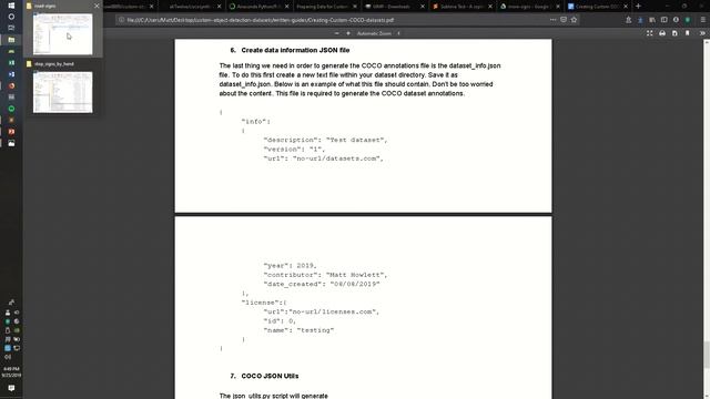 Creating Custom COCO Datasets part 4 смотреть онлайн