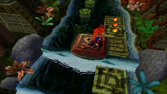 Crash Bandicoot 2 - 100% Gameplay, Level 7 Air crash [1-2] смотреть онлайн