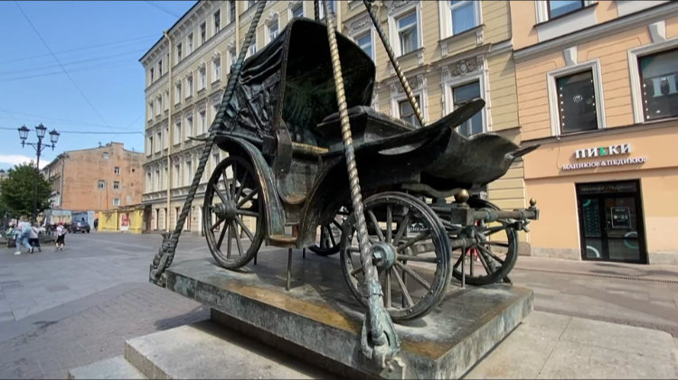 Прогулка по Санкт-Петербургу. От Московского вокзала по Невскому смотреть онлайн
