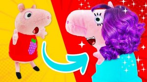 Свинка Пеппа вместе с мамой в салоне красоты — Видео для детей про игрушки Свинка Пеппа