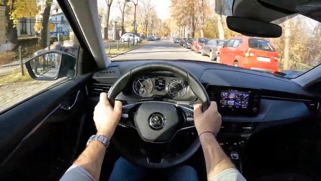 Test Drive POV - 2022 VW T-Cross vs 2022 Skoda Kamiq - Small SUV смотреть онлайн